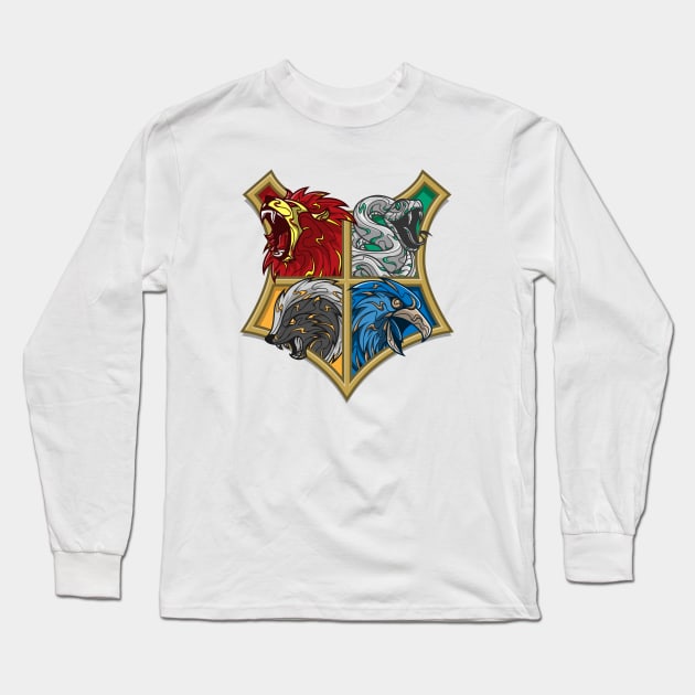 The largest school of Magic and Wizardry in Europe Long Sleeve T-Shirt by FamiFriki_V